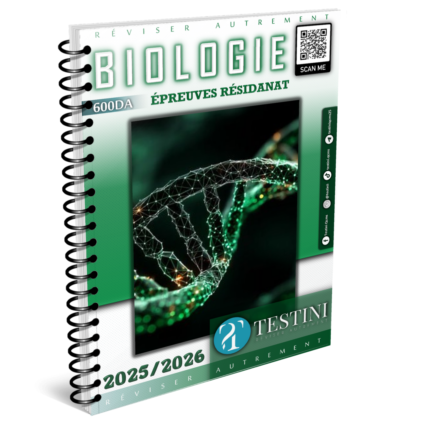 Cahier des contrôles RESIDANAT - BIOLOGIE