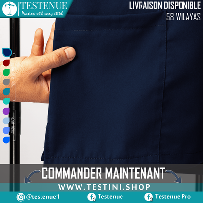 TENUE DE BLOC pro BLUE MARINE