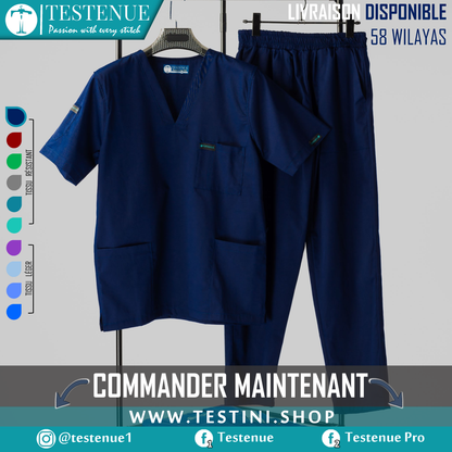 TENUE DE BLOC pro BLUE MARINE