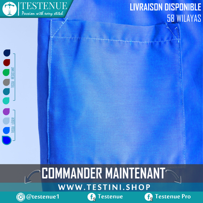 TENUE DE BLOC légère BLUE ROYAL