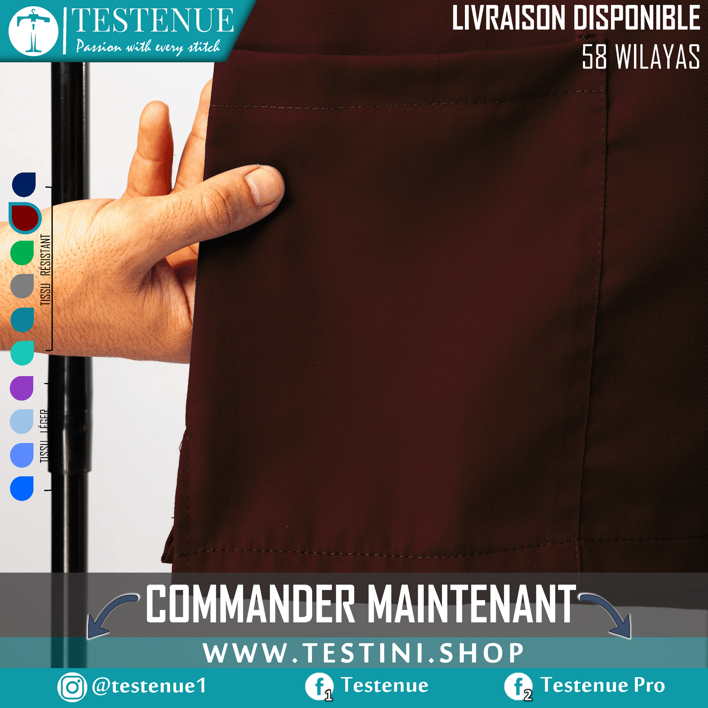 TENUE DE BLOC pro GRENAT