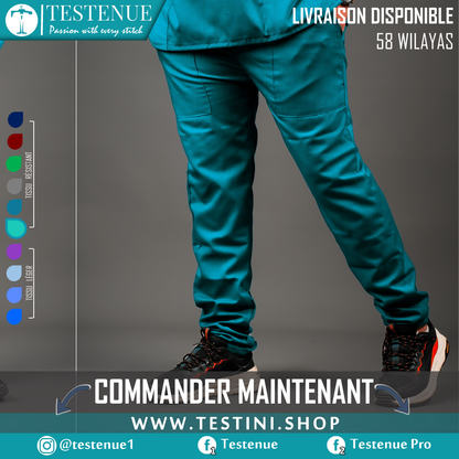 TENUE DE BLOC pro TURQUOISE