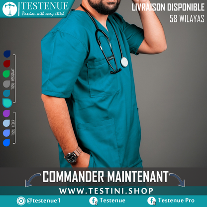 TENUE DE BLOC pro TURQUOISE