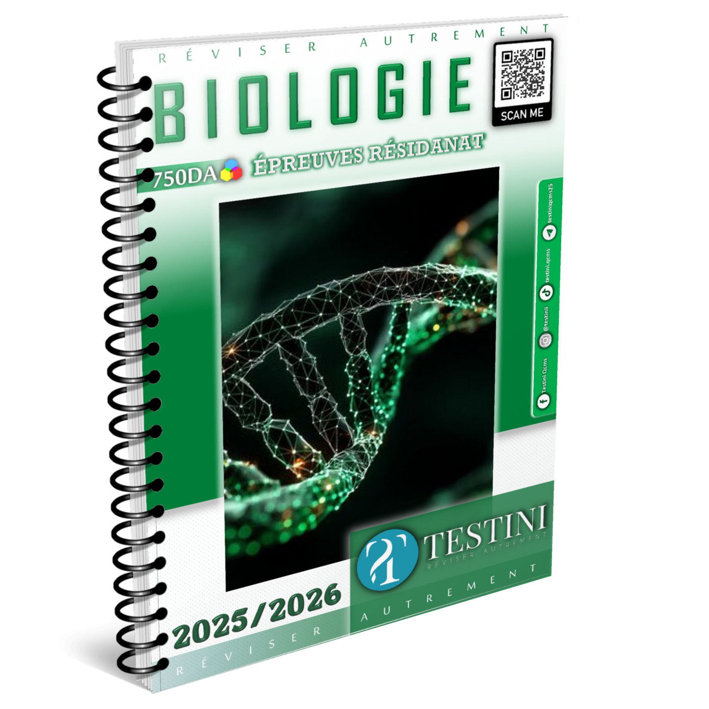 Cahier des contrôles RESIDANAT - BIOLOGIE